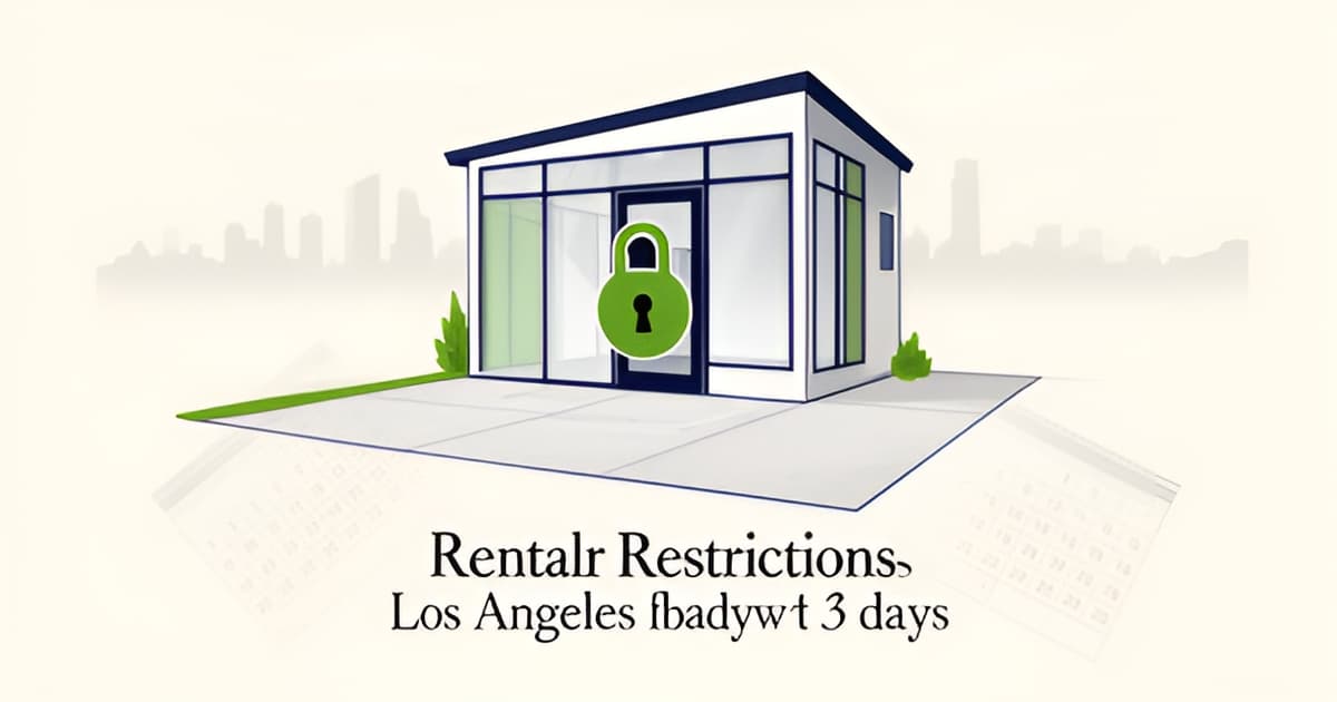 ADU Airbnb Rules in Los Angeles: Short-Term Rental Limits