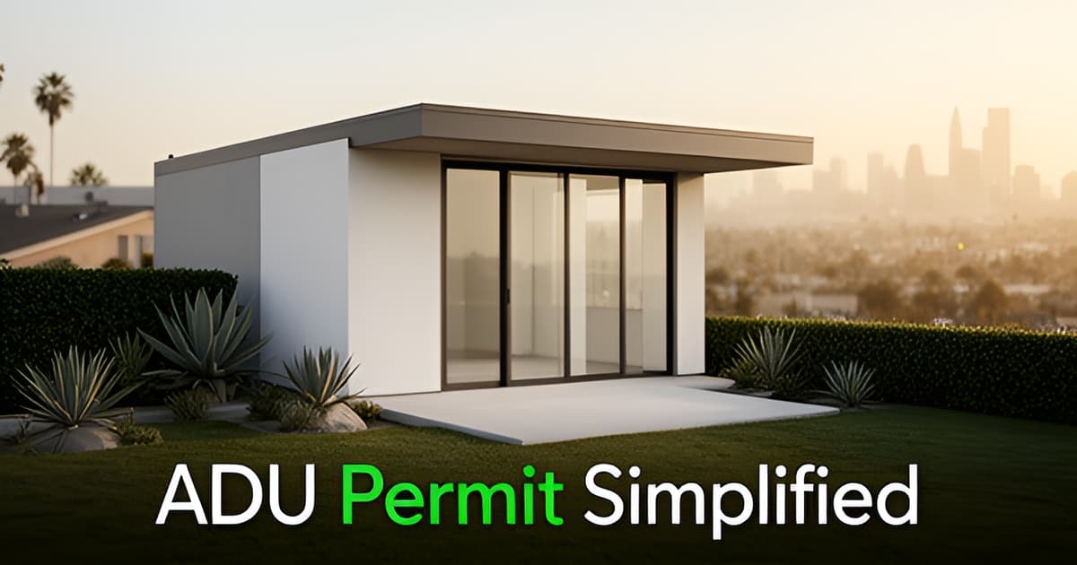 ADU Permit Los Angeles: Fees, Exemptions, and Timing