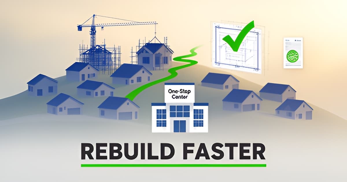 Altadena Rebuild Permit Process: What's Faster, What's Not