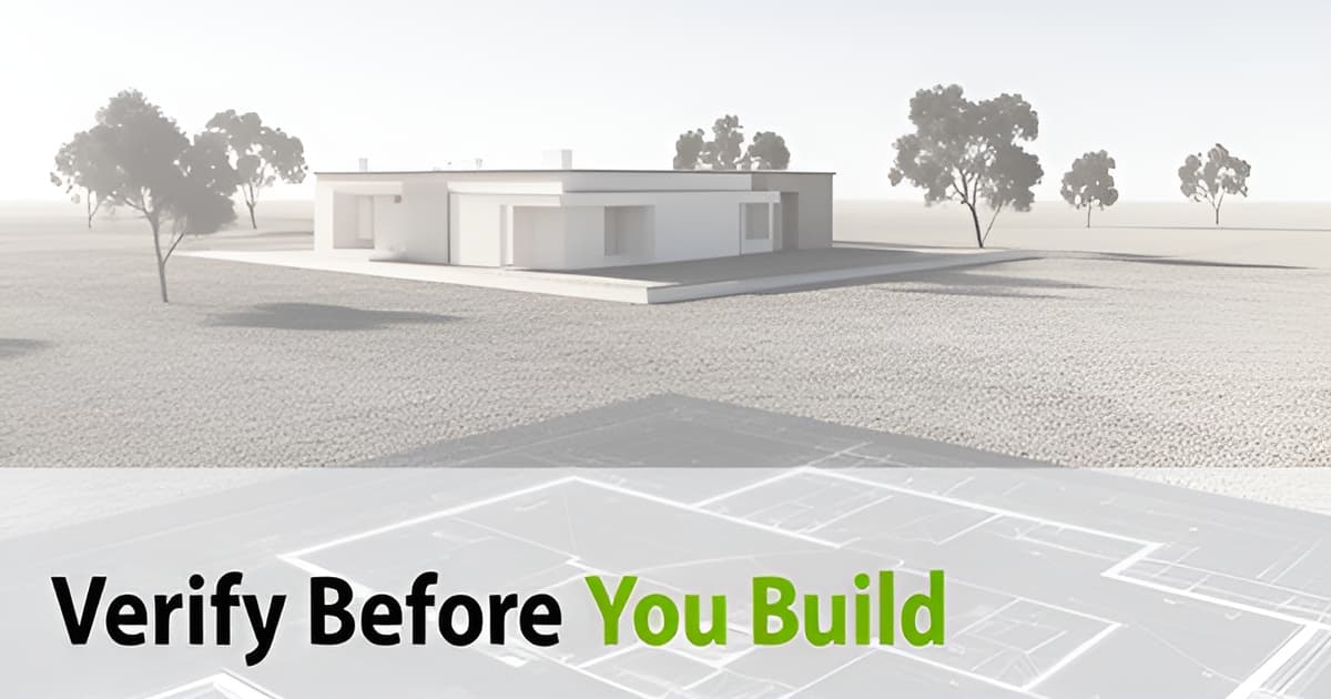 Build a New House on an Existing Lot: Feasibility First