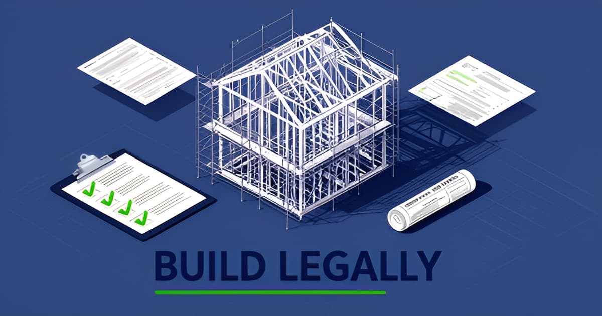 Building Your Own House Legally: Permits an Owner-Builder Needs
