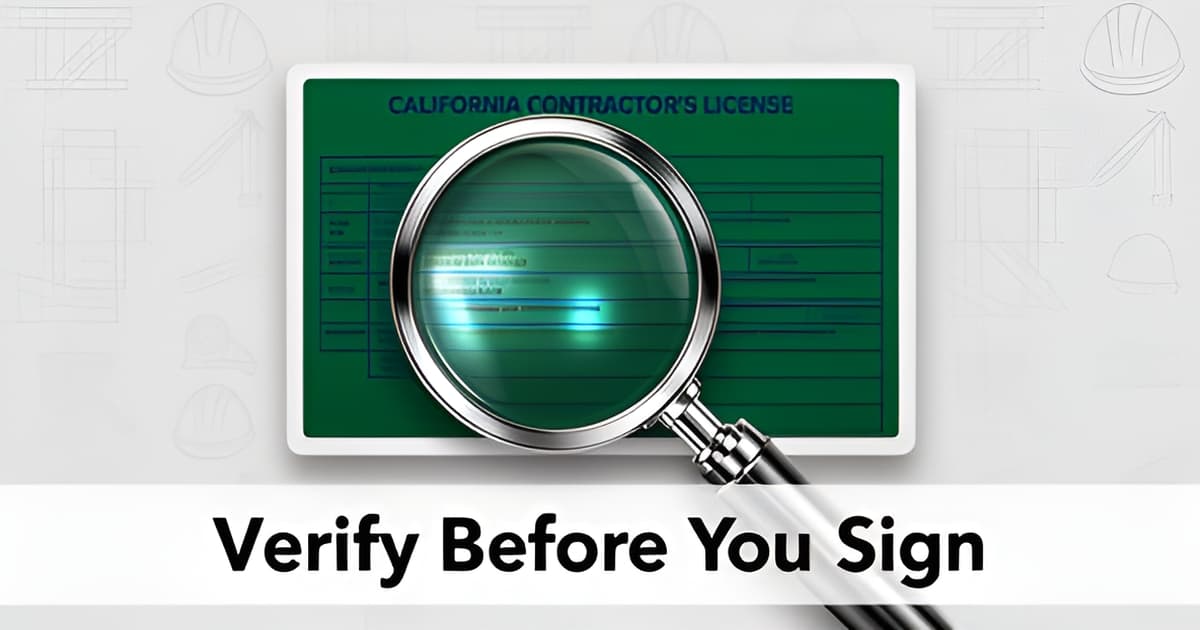 California Licensed Contractor Lookup: Reading Personnels and History