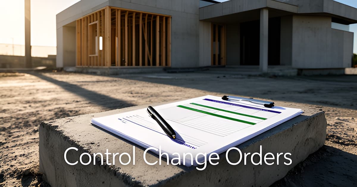 Change Orders: How Contractors Charge and How to Control Them