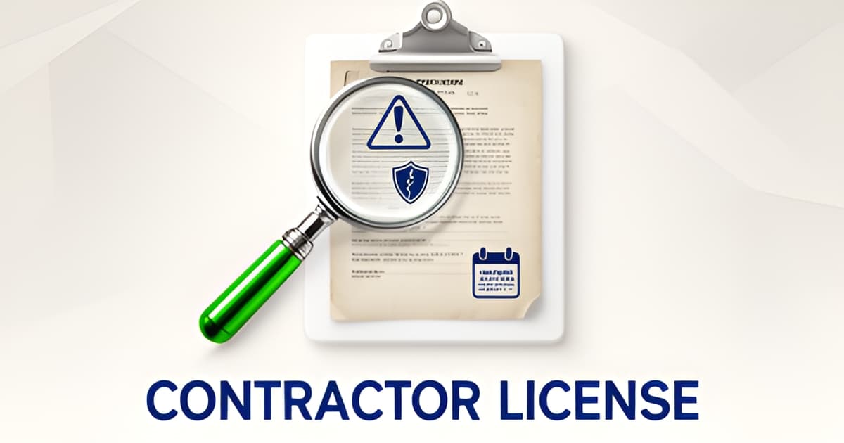Contractor License Verification: Common Mistakes Homeowners Make