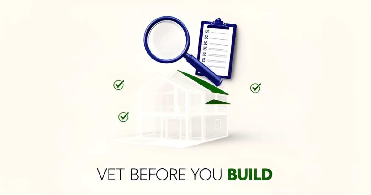 Custom Home Builders Near Me: Vetting Local Firms the Right Way