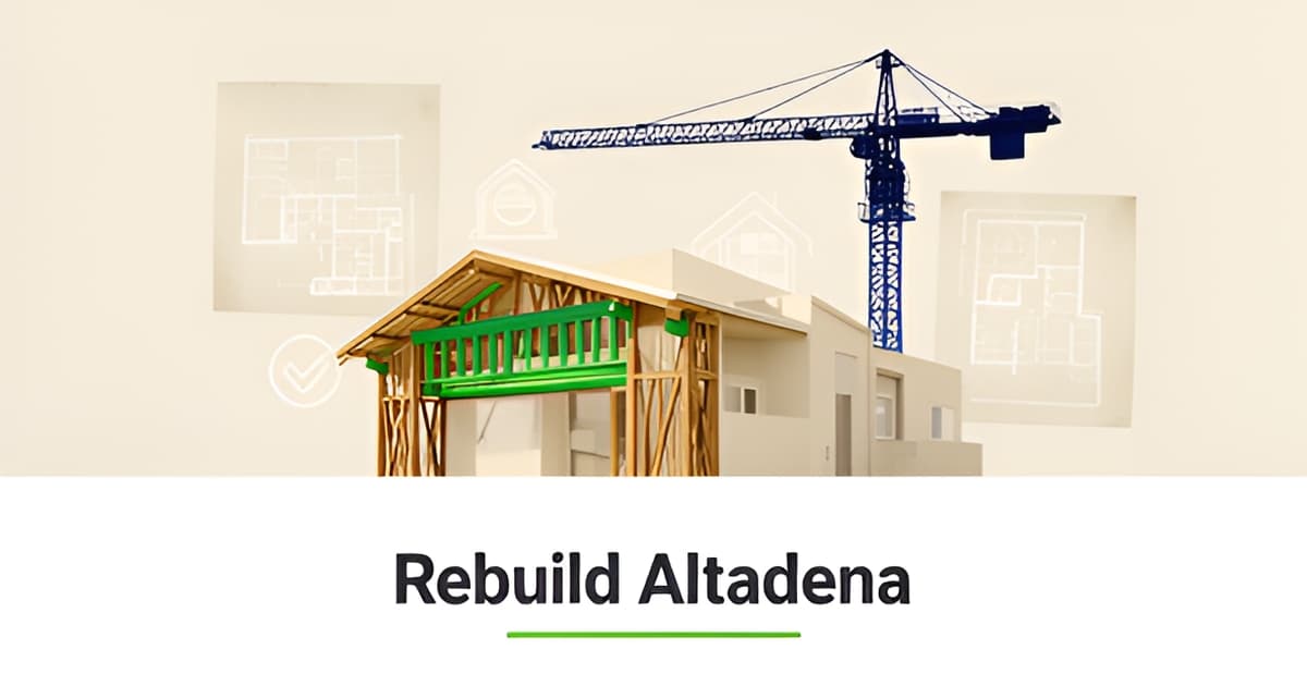 Eaton Fire Rebuild Resources: Contractors, Plans, and Funding