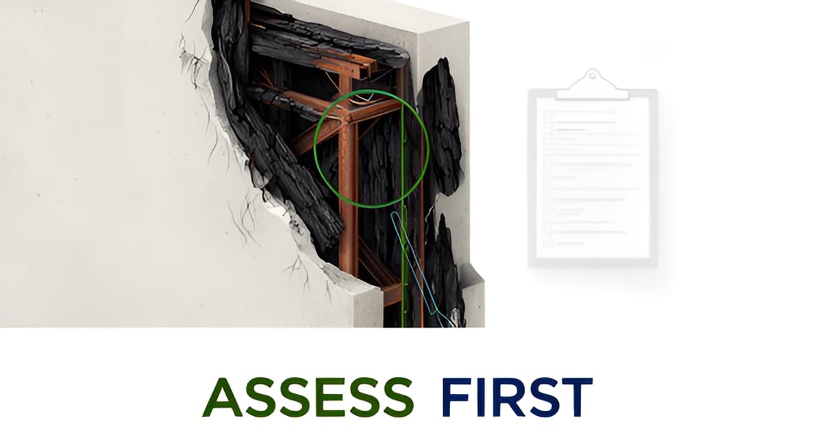 Fire-Damaged Home Rebuild: Structural Assessment Before You Sign
