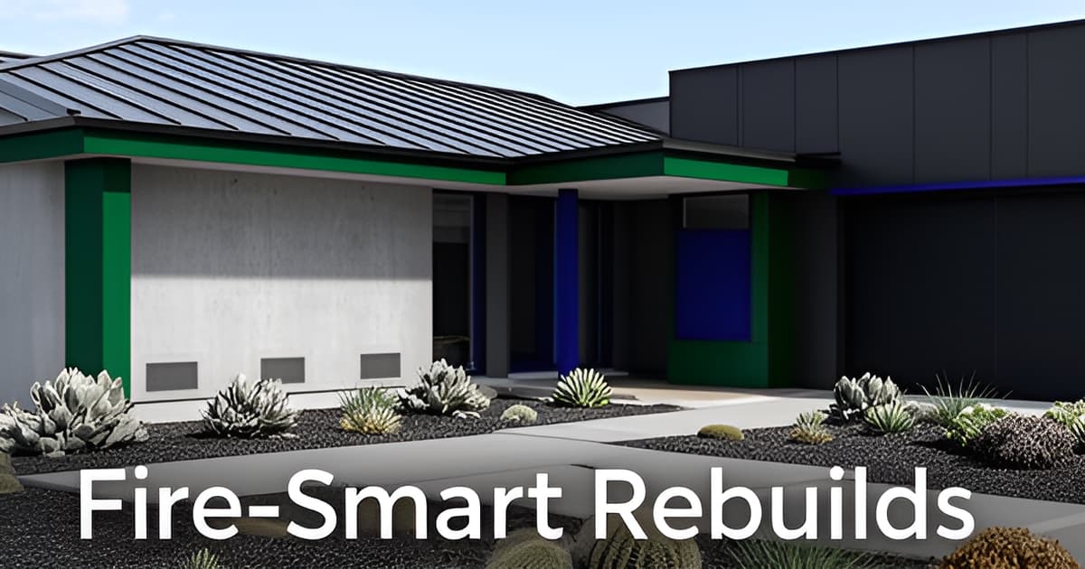 Fire-Resistant Home Rebuilds: Firms and Features That Matter