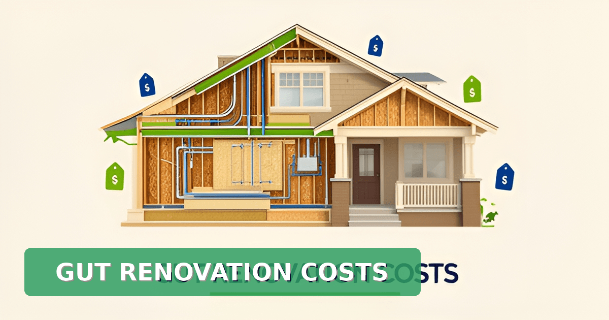 Full Gut Renovation Cost in the Pasadena Area
