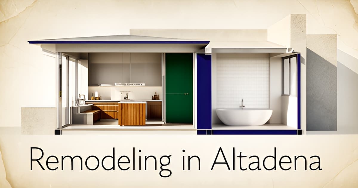 Home Remodel Costs in Altadena: Kitchens, Baths, Whole Homes