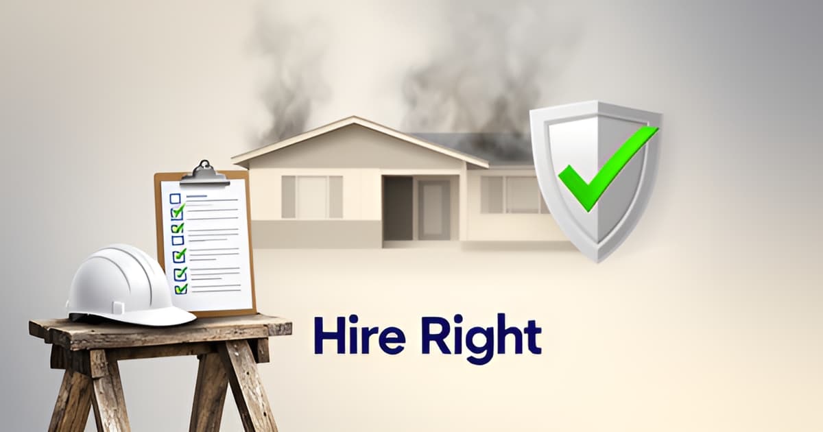How to Choose a Contractor for a Fire Damage Restoration Project