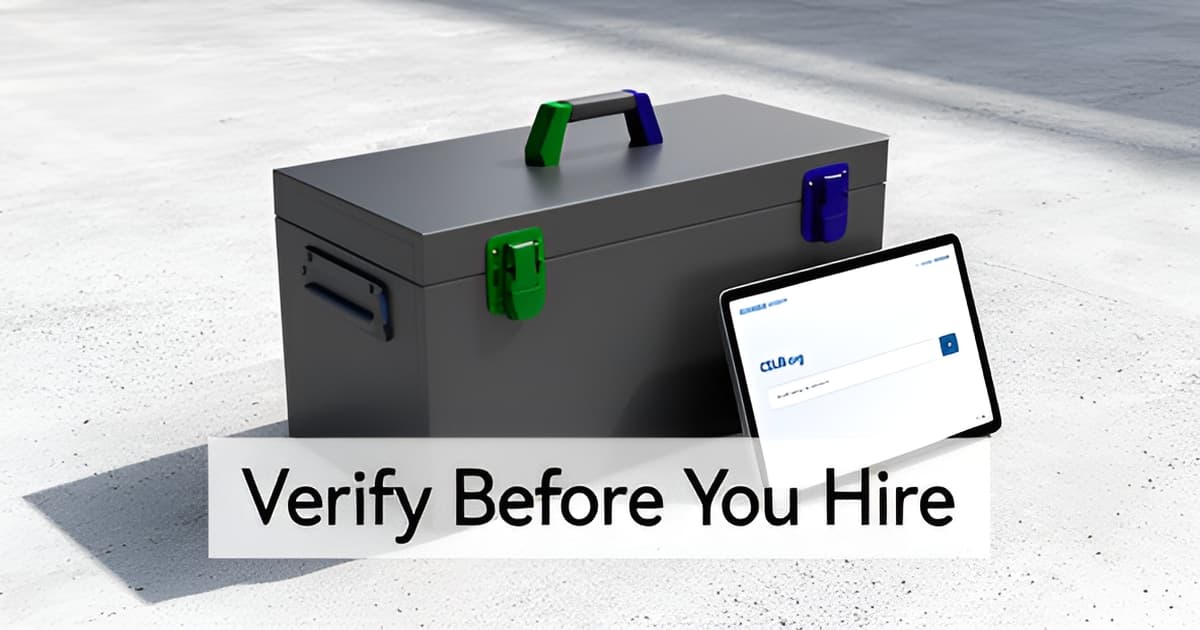 How to Verify a Contractor's Experience in Los Angeles County