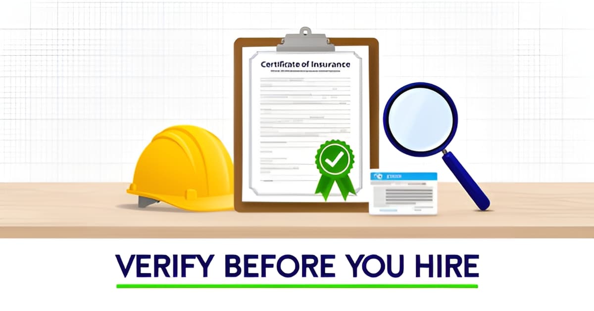 How to Verify a Contractor's Insurance in California