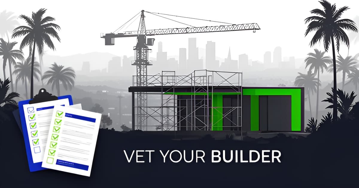 Los Angeles ADU Builders: How to Shortlist and Compare