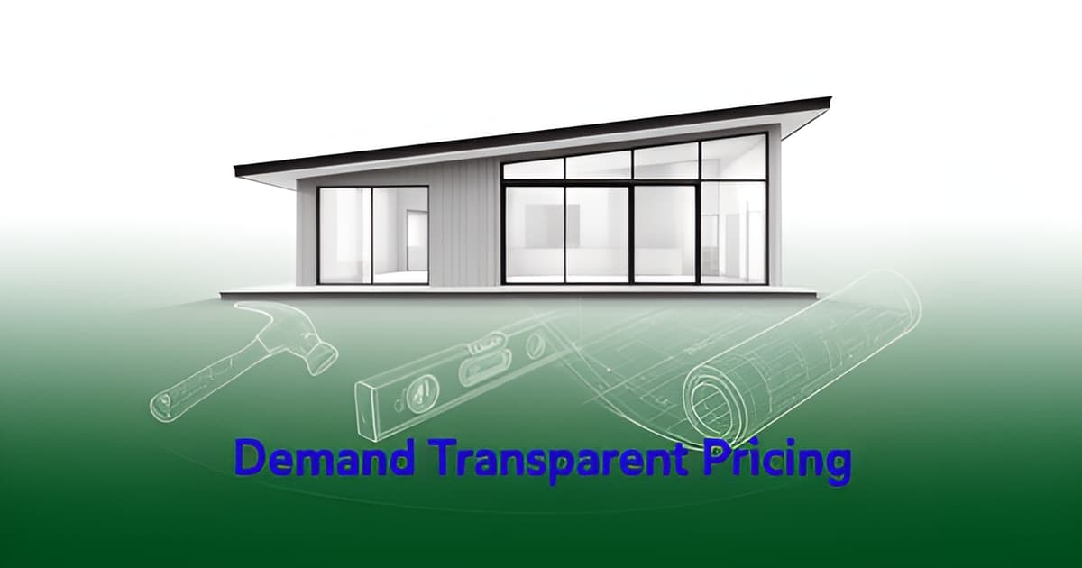 Modern ADU Sellers With Clear Upfront Pricing: What to Demand