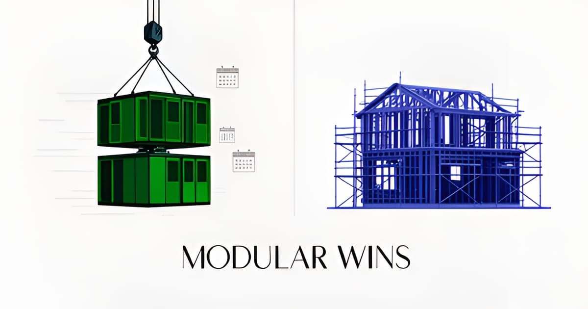 Modular ADU vs Site-Built: Durability, Cost, and Speed Compared